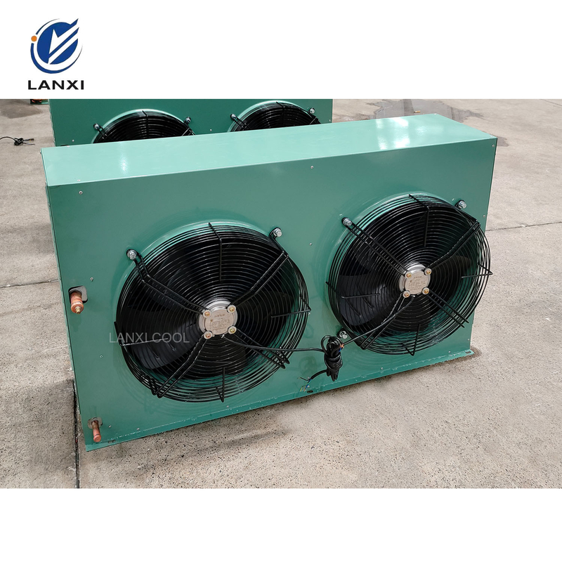 H Type Air Condenser FNH-49 Factory 3HP 5HP 6HP 10HP Air Cooled Condenser Side Blowing Condenser Coil with Fans