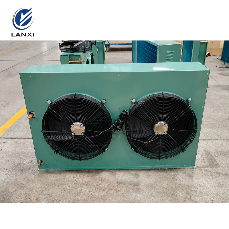 High Quality Industrial Air Cooled Refrigeration Condenser Fnh-60 Air Side Blowing Condenser Cold Room Refrigeration Unit