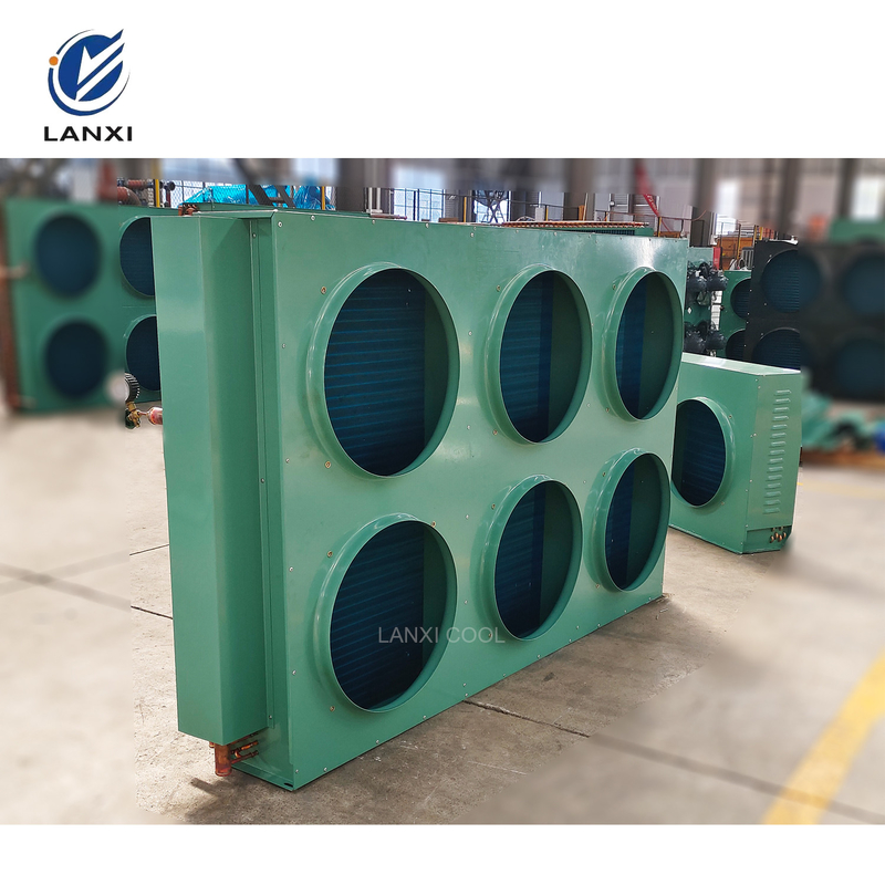 Condenser for air Cooled Units for Condensing Unit Cooler Compressor H Type air Cooled air Cooling Condenser