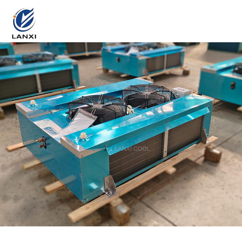 Food Processing Room and Workshop Used Refrigeration Unit Double Side Blowing Outlet Evaporator Unit with Softer Air out
