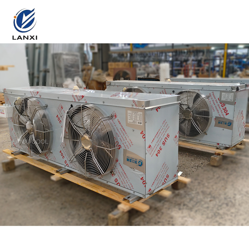 Commercial Air Conditioner 6HP DD Stainless Steel Casing Air Cooler Evaporator Energy-Saving Ceiling-Mounted for Cold Room Storage and Air Conditioning