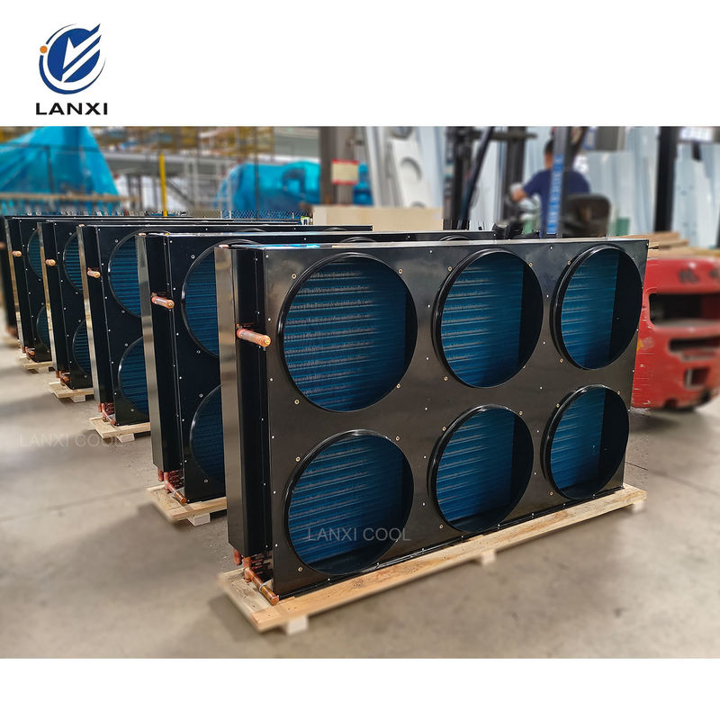 Hot Sale H Type Industrial Refrigeration H Type Air Cooled Condenser for Condensing Unit Refrigeration System