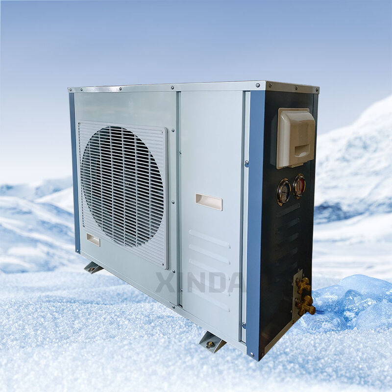 Air Cooled Box Type Refrigeration Condensing Unit with Compressor Condensing Unit Part Outdoor Cooling Chiller Freezer Unit