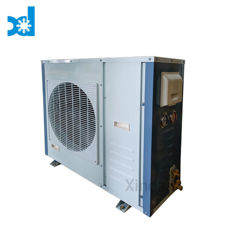 23456HP L type Air Cooled Box Type Refrigeration Condensing Unit with Compressor Condensing Unit Part Outdoor Cooling Chiller Freezer Unit