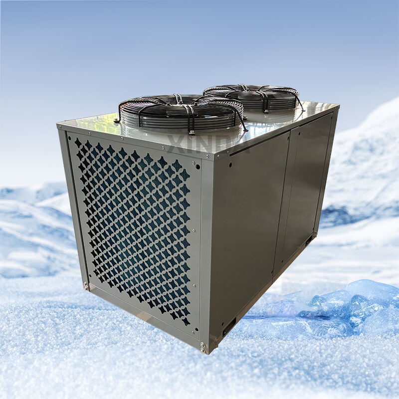 Box U-type Air Cooled Condenser unit for Condensing Unit Refrigeration unit in Cold room