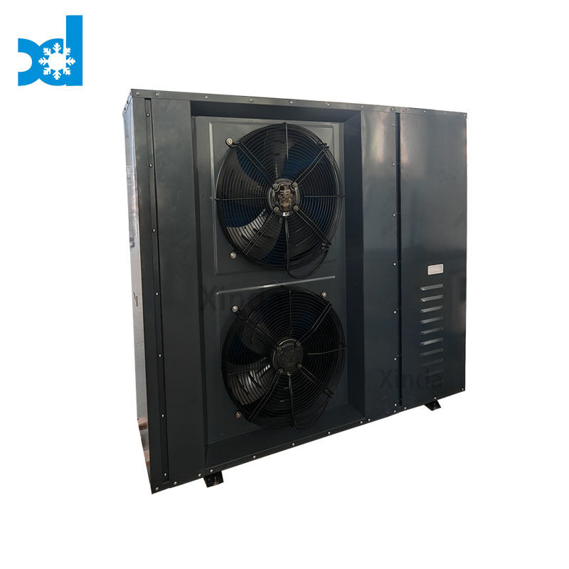 Black Casing Scroll Compressor ZB Series Condensing Unit Compressor 6/7/8/10HP For Food Workshop School,Supermarket