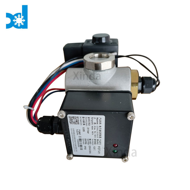 Electronic Ol Level Regulator for Semi-hermatic Piston Compressor Refrigeration System Part